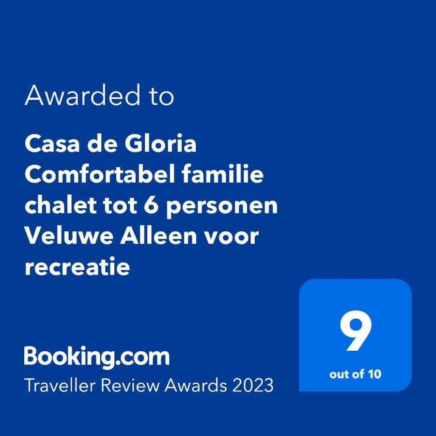 Comfortabel En Gezellig Familie Chalet Tot 6 Personen Op De Veluwe Bungalowpark De Kern Putten Εξωτερικό φωτογραφία